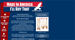 Desktop Screenshot of buyamericanonline.com
